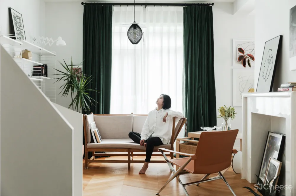 去别墅风装修,这个300㎡美得清新脱俗