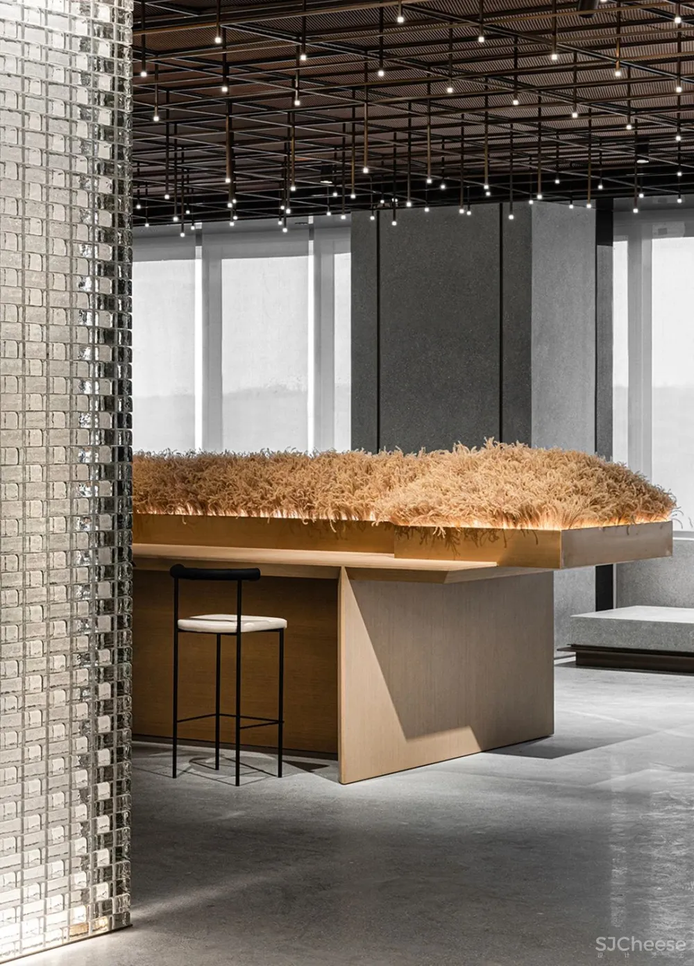 G ART 集艾 玻璃砖 这样设计，满满的艺术格调