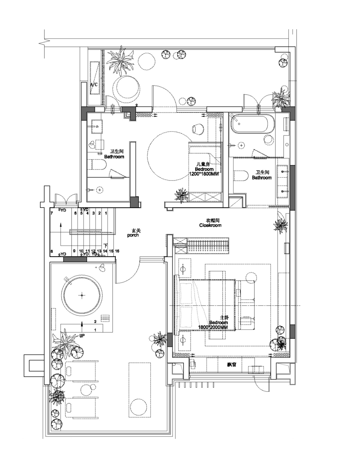 清新疗愈的180㎡叠拼住宅，满足一切对家的爱与幻想