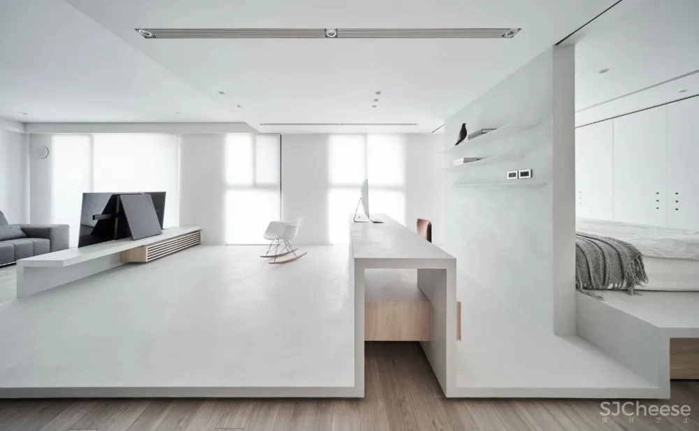 打破常规的布局,79㎡ 每个细节都是设计!