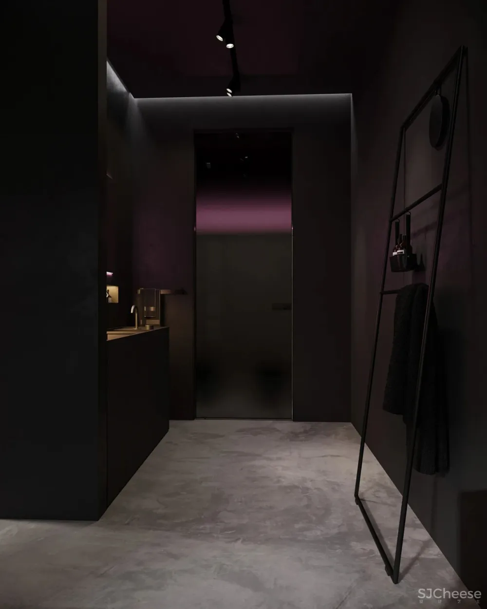 极简黑色系私宅,不是谁都能Hold得住