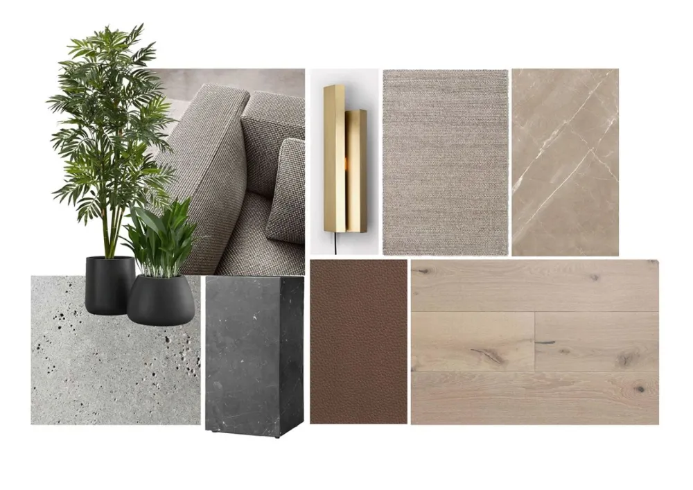 高级灰 轻奢,120㎡现代私宅