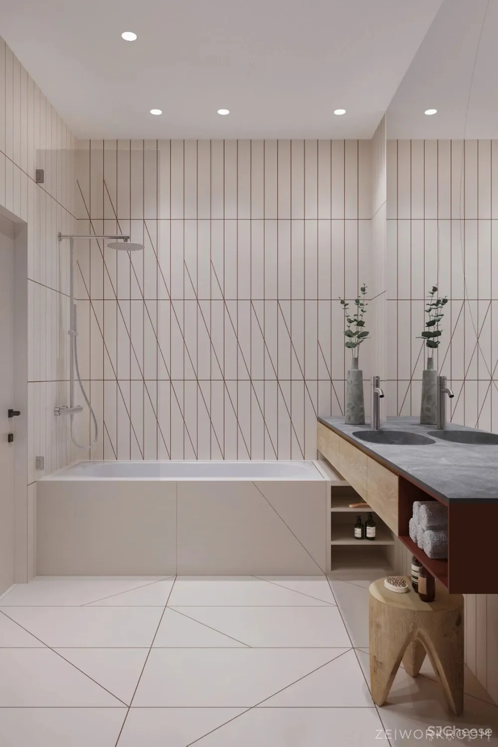 灰白 原木,盐系素雅!