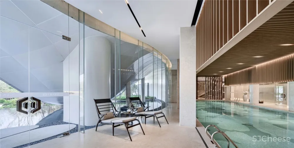 凌子达新作 山麓薄暮下的静谧空间