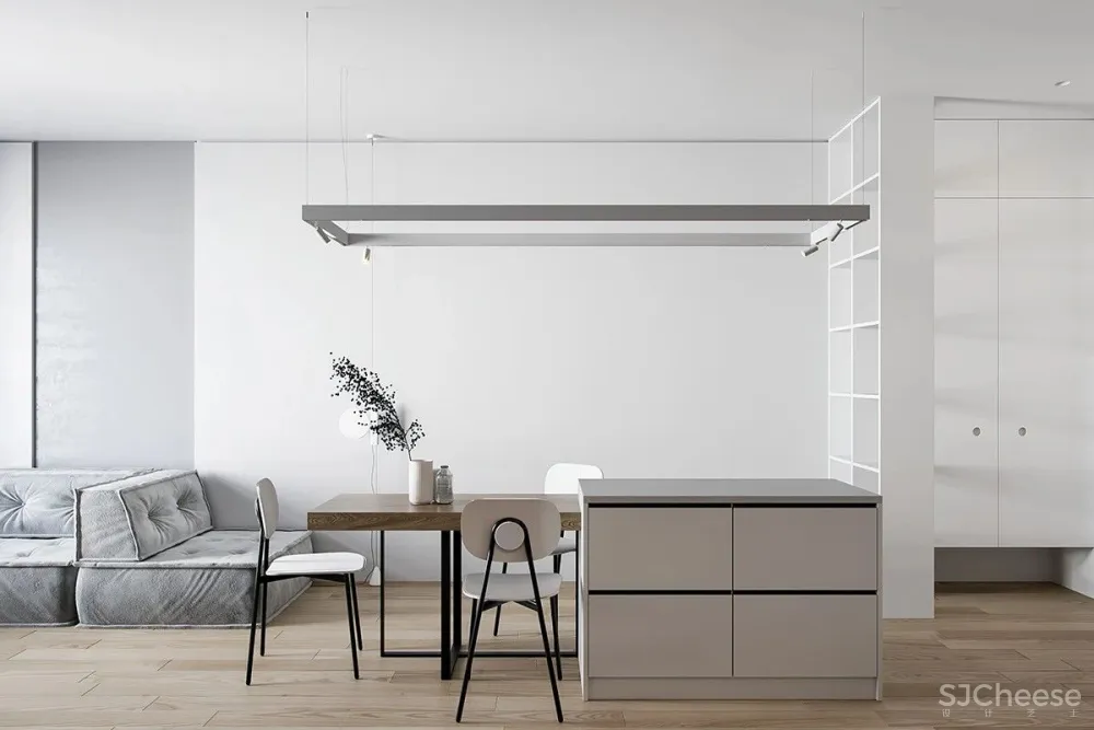 去风格化,小空间的和谐美