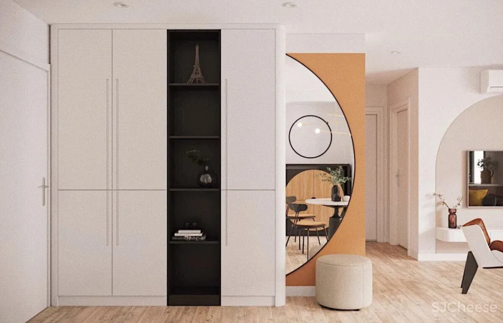 Creating Well Rounded Interiors With Circle Themes - Orange