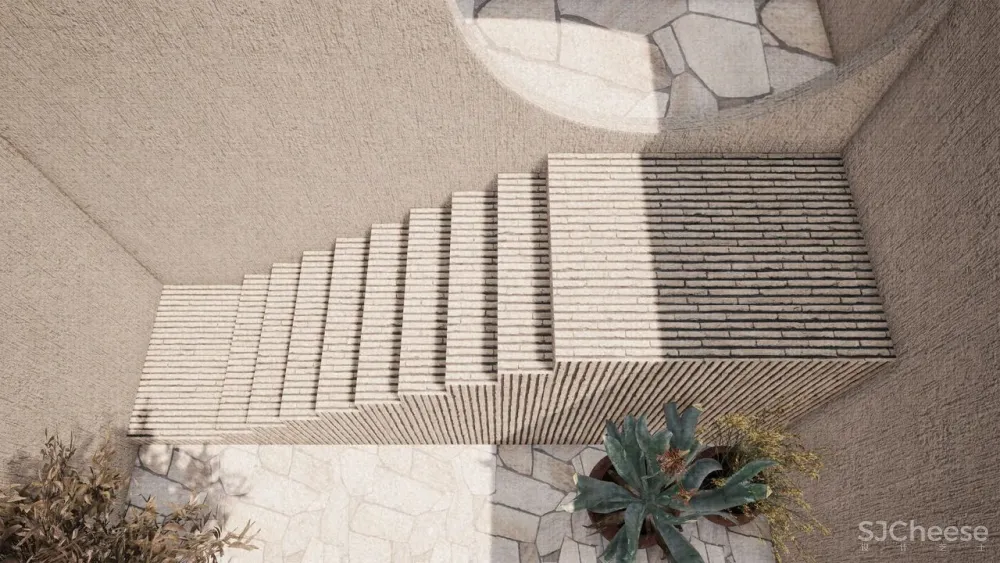 MNMA STUDIO在圣保罗的TERRACOTTA梦想中的两种热带风情。