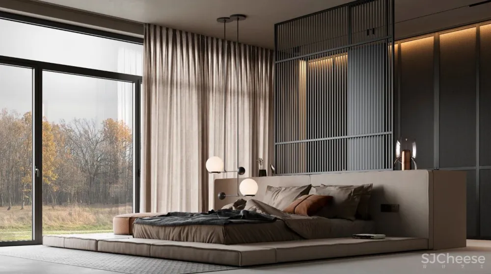 这个简约私宅“不太冷”