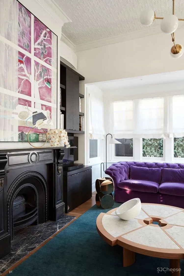 澳大利亚·独特复古风与色彩的魅力私宅