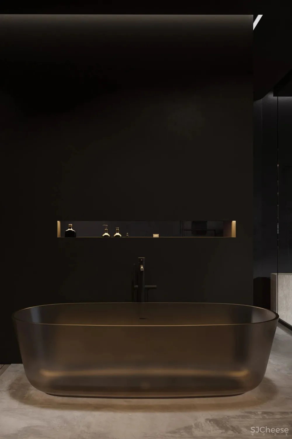 极简黑色系私宅,不是谁都能Hold得住