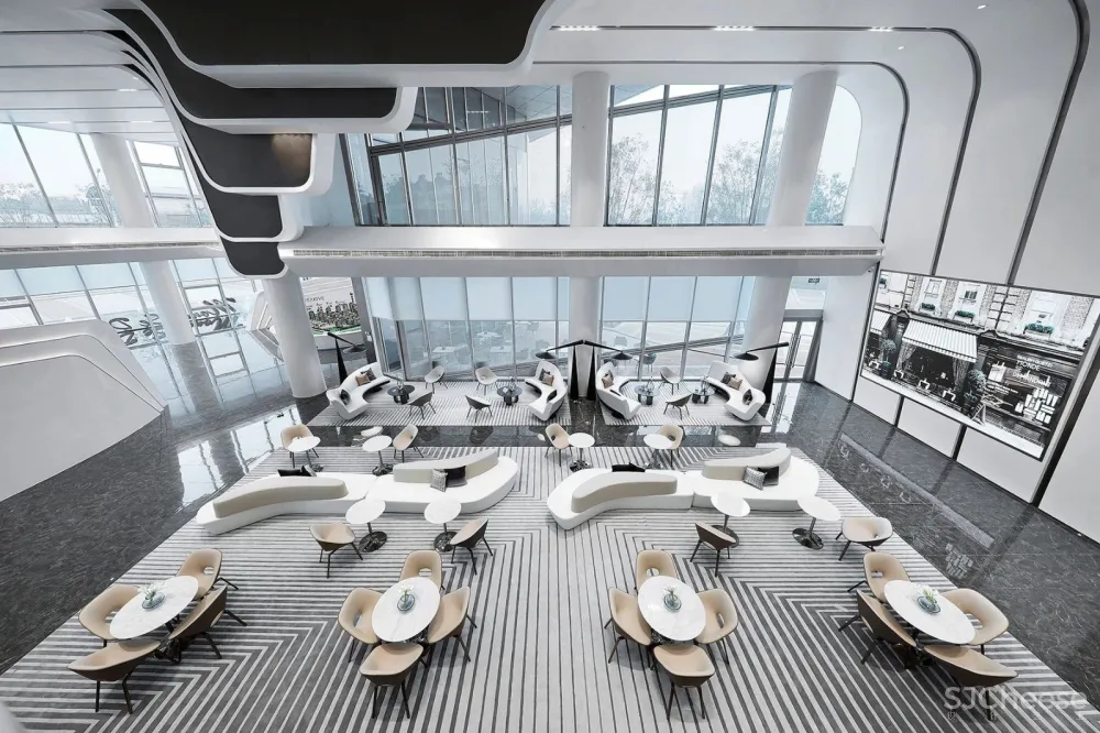 天鼓设计:线条的韵律,极简空间的秩序美学