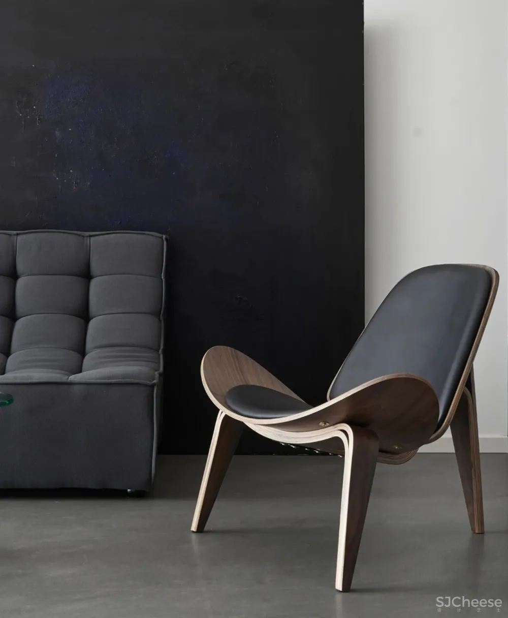 150㎡黑白现代风,将色彩运用到极致,时髦灵动