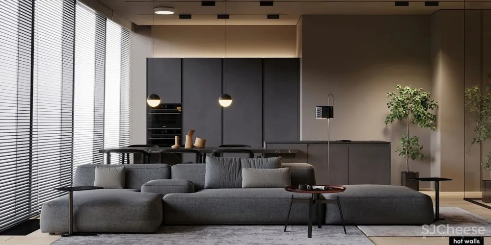 高级灰，满满的高级感 ！