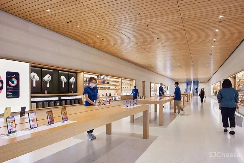 福斯特新设计：apple新店铺—— 全玻璃穹顶结构