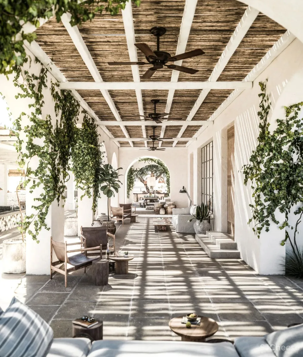 地中海风餐厅,用餐讲究的是环境与心情