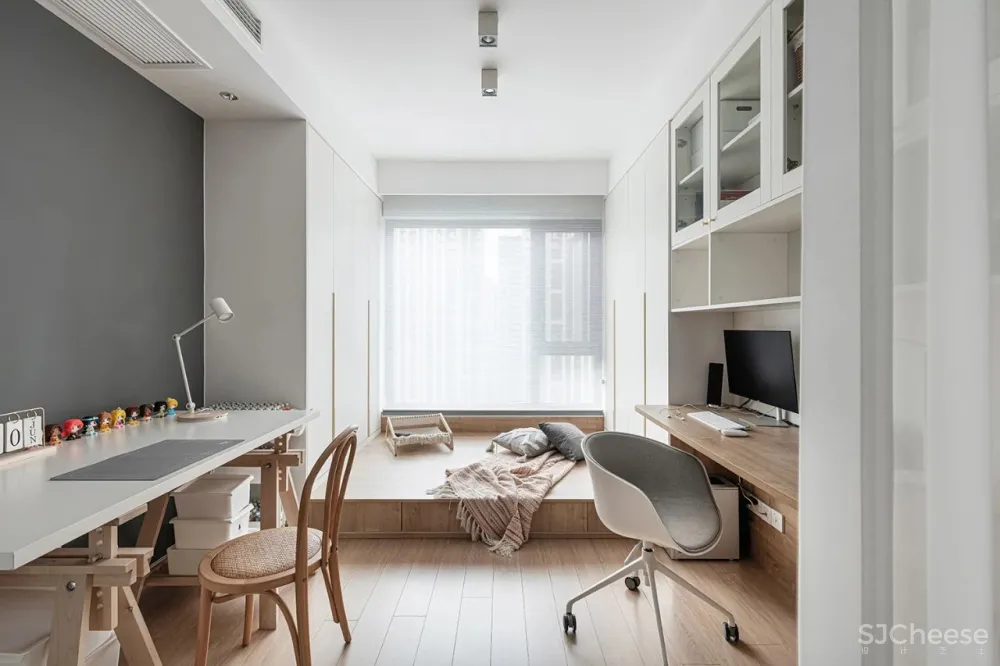 木、白、灰，素雅宁静的慢生活家居 予以设计