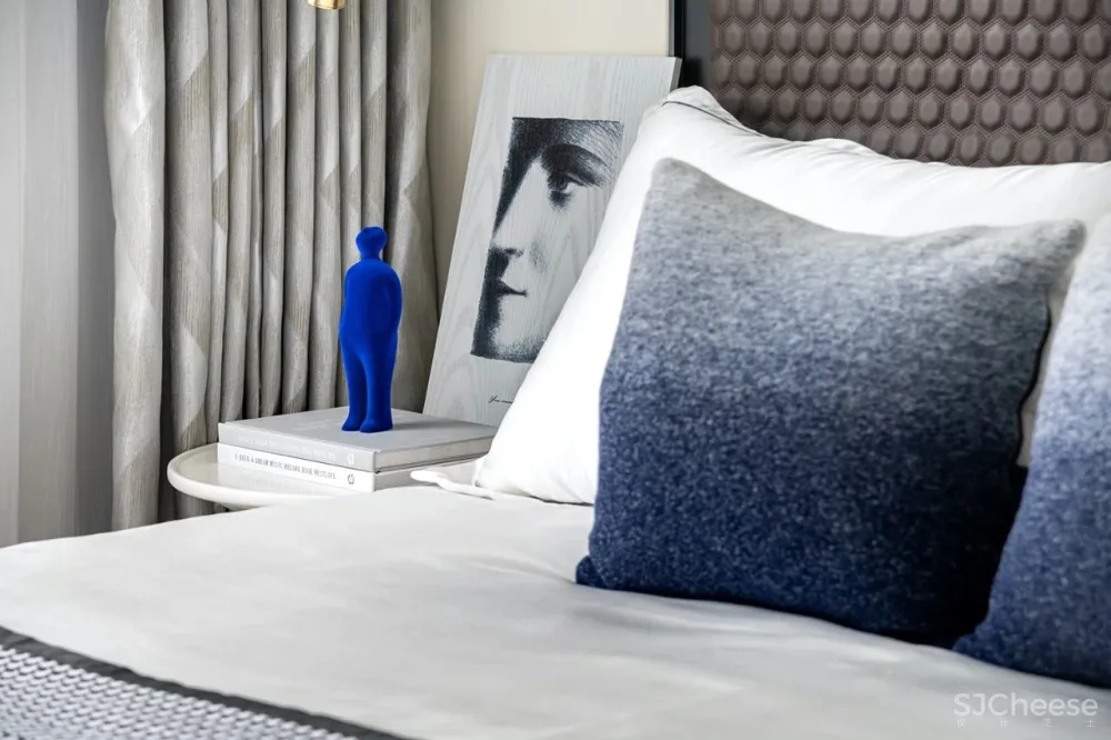 SHD山禾设计|泰安泰岳国风 以经典蓝缔造永恒的家