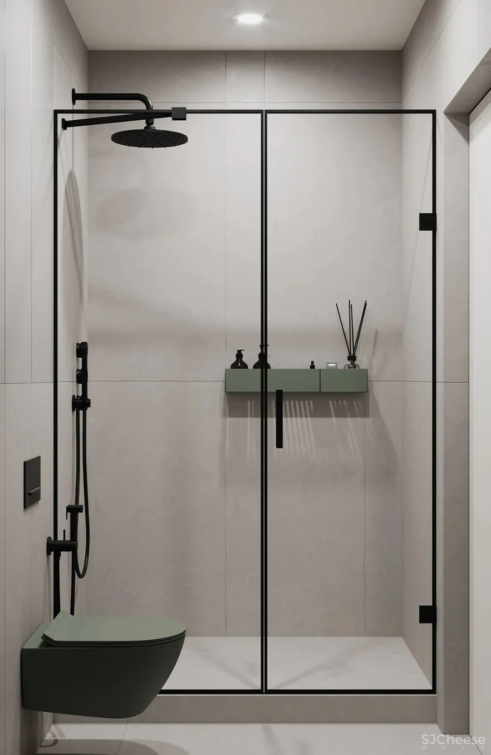 80㎡ 的极简公寓,原木与大白墙构成的舒适空间