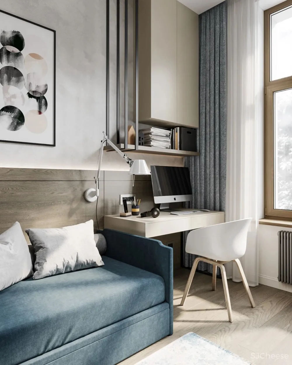 Igor Glushan 83㎡轻奢美居