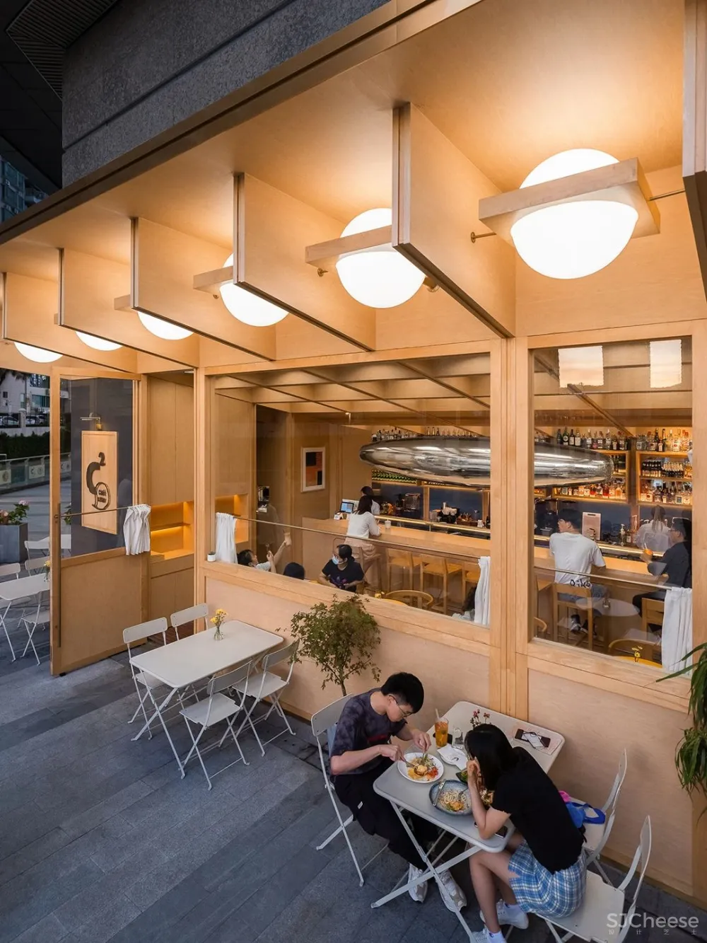 万社设计 飘浮在空中的廊桥