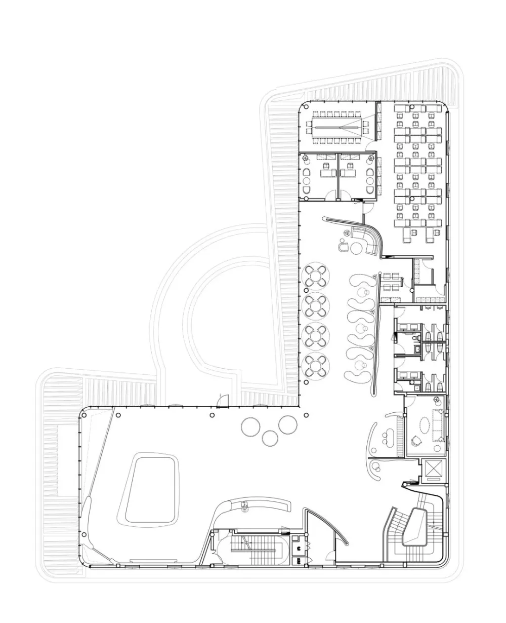 和谐韵律演绎售楼空间刚性之美 |EH DESIGN 易和