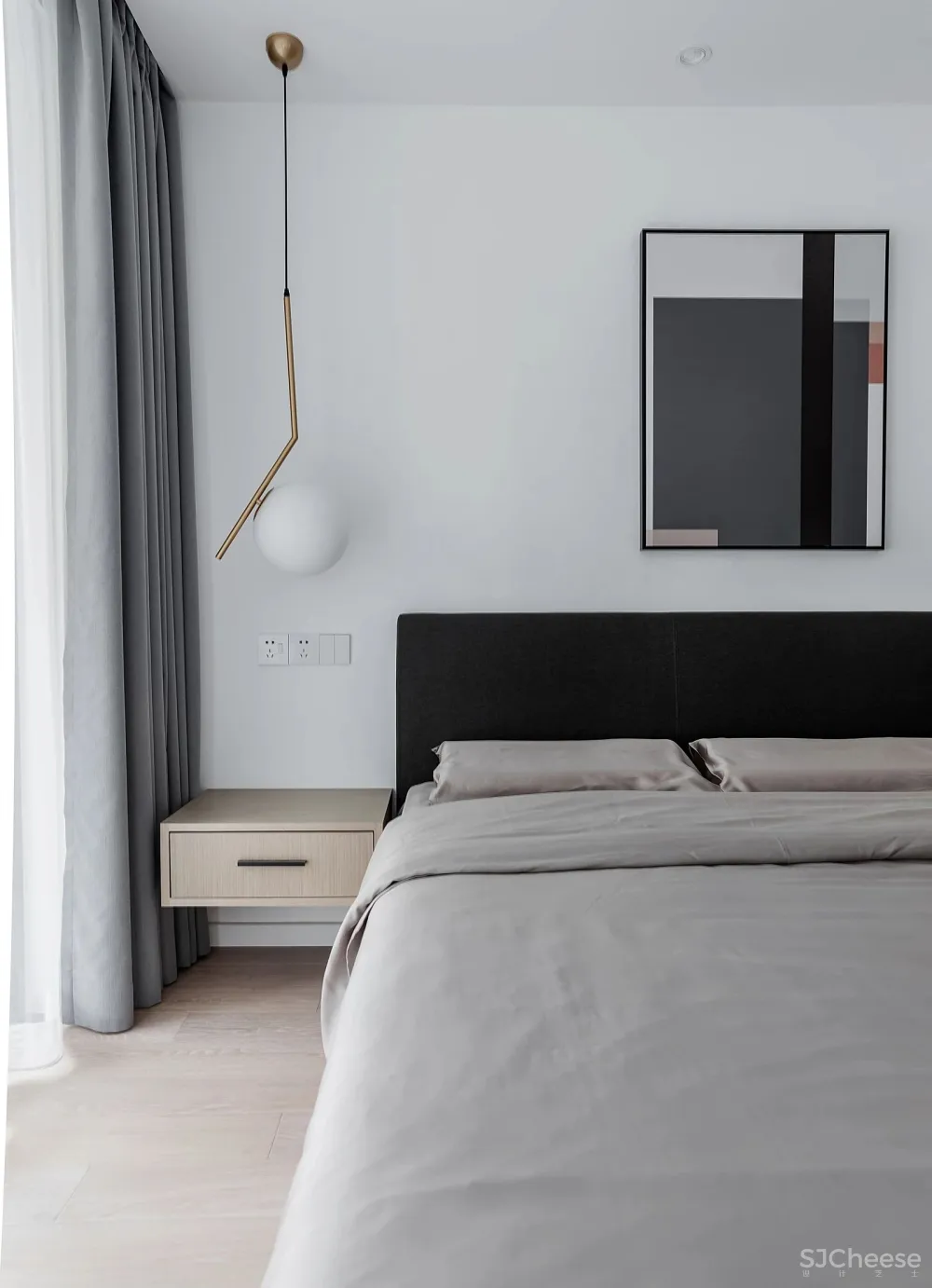 88平二居室设计,现代大气又实用~