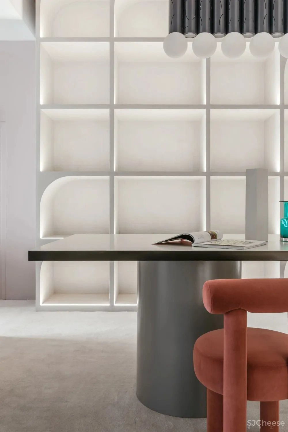 禄本设计:极简线形 纯粹白调,激发灵魂深处的热爱