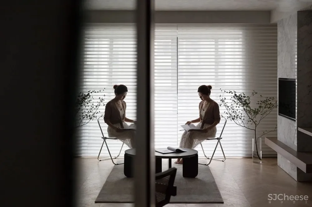 大理石 艺术漆,诠释质朴侘寂美学 观致设计