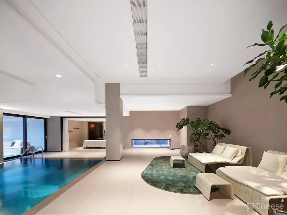 1800 m² 超级别墅，自带室内泳池、SPA等，宁静与奢华的都市桃源