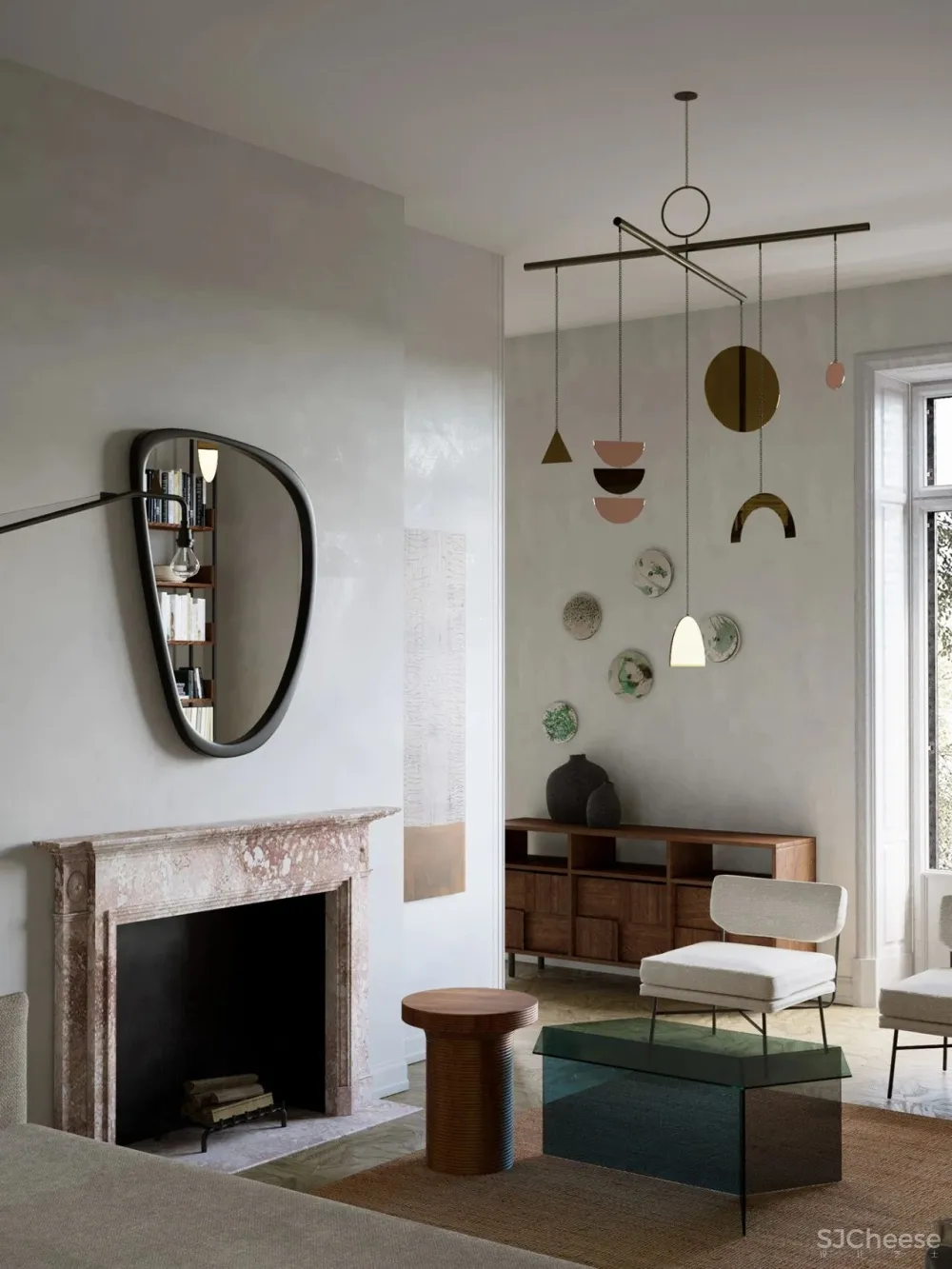 复古轻奢风,诗意般的美宅!