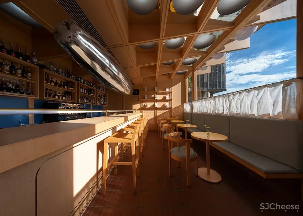 万社设计 飘浮在空中的廊桥