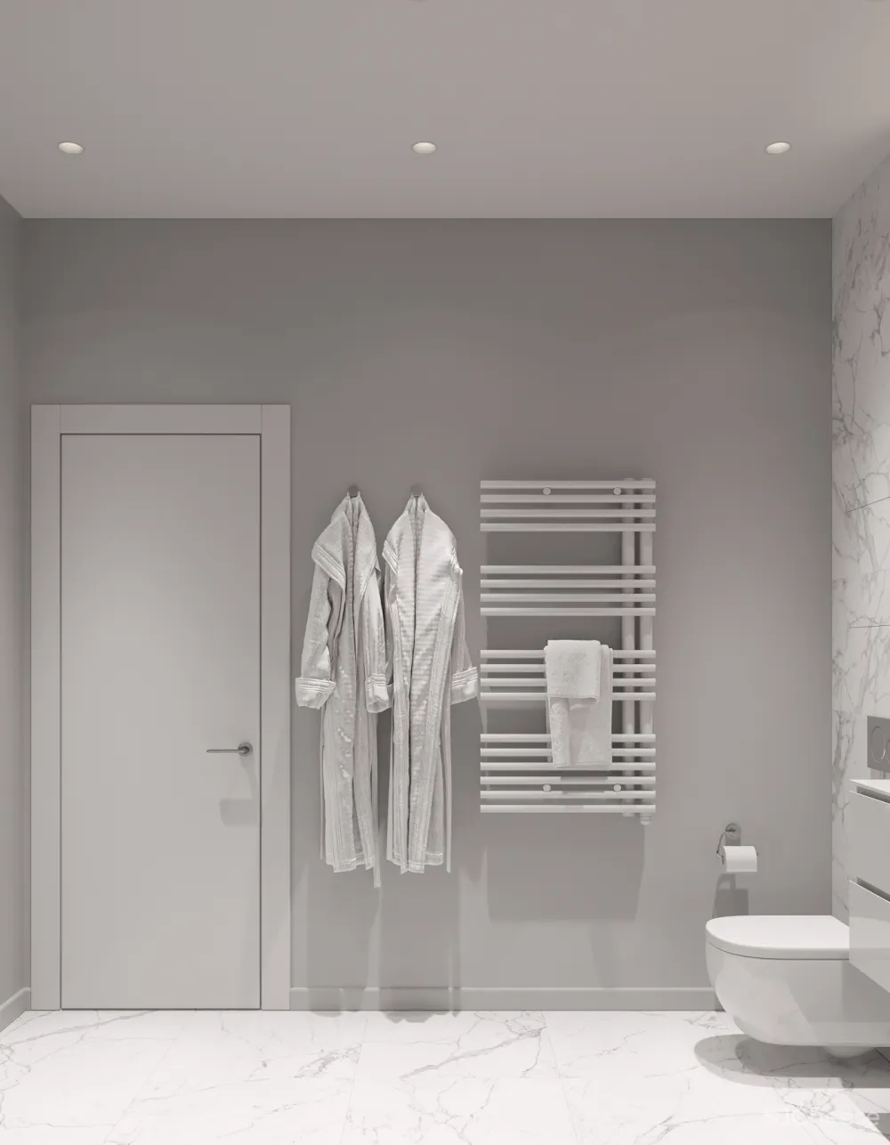 62㎡现代公寓,用线条衬托高级感