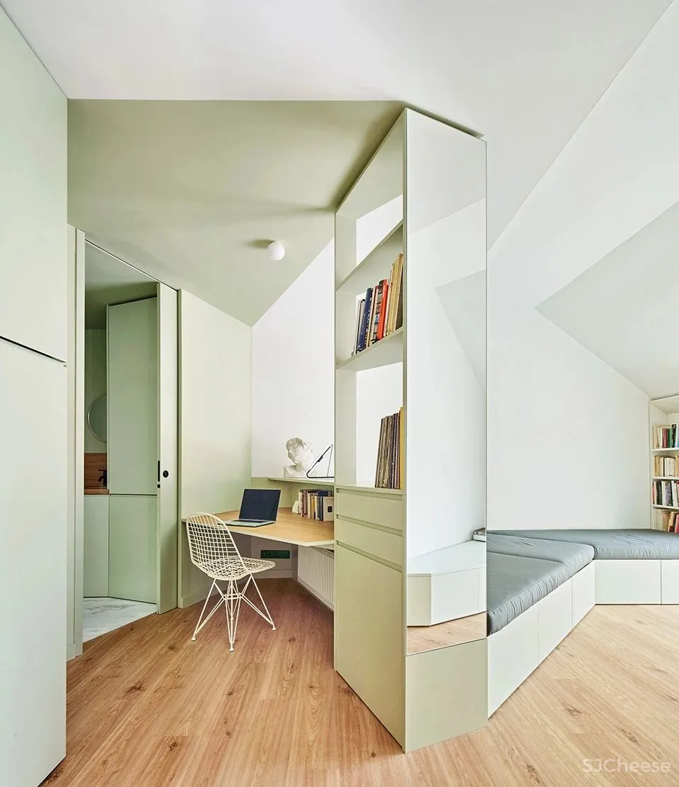 定制家具打造独特生活体验 PROVIDÈNCIA顶层公寓改造 AMOO