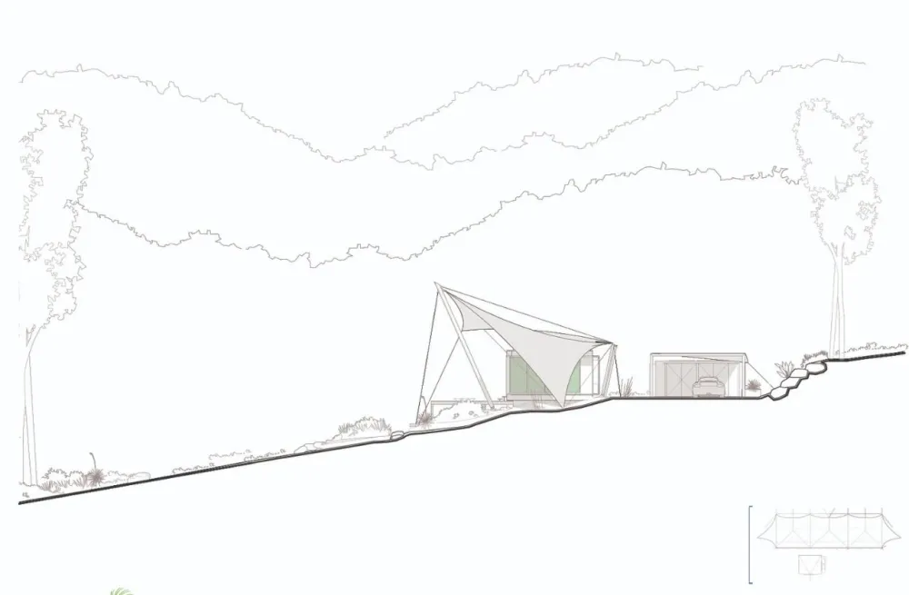 澳大利亚“帐篷之家”,与自然为邻的诗意居所