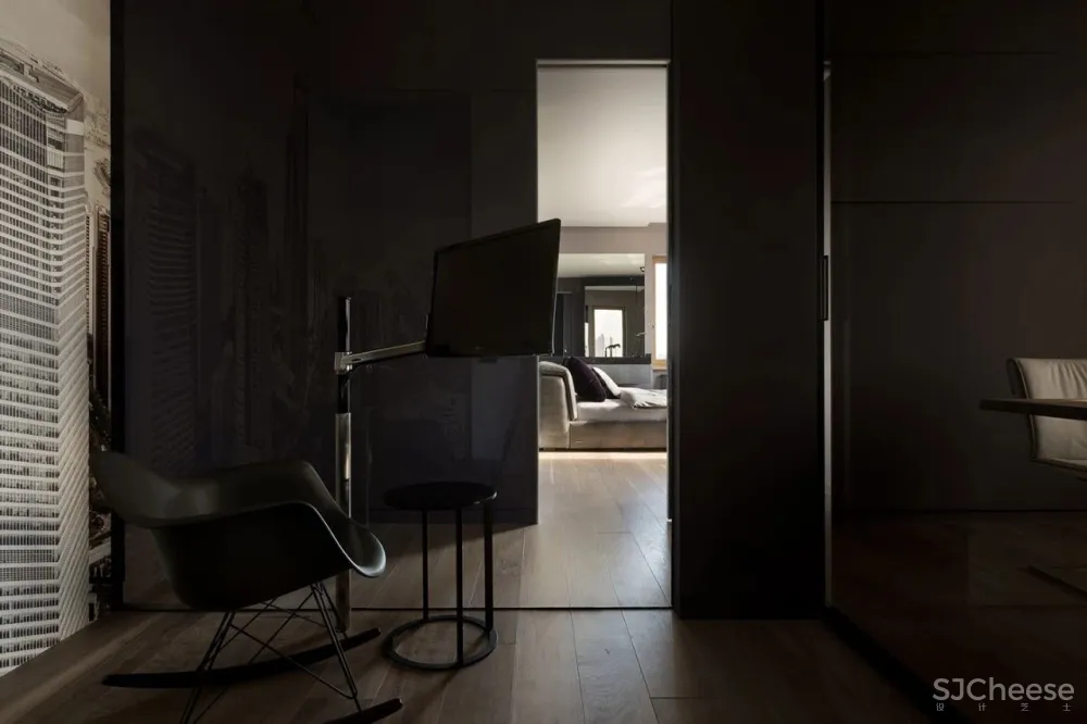 310㎡水泥灰 原木,质朴舒适!