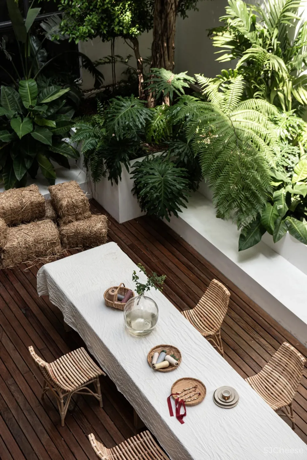 素色成衣,苎麻成筑 沈墨新作