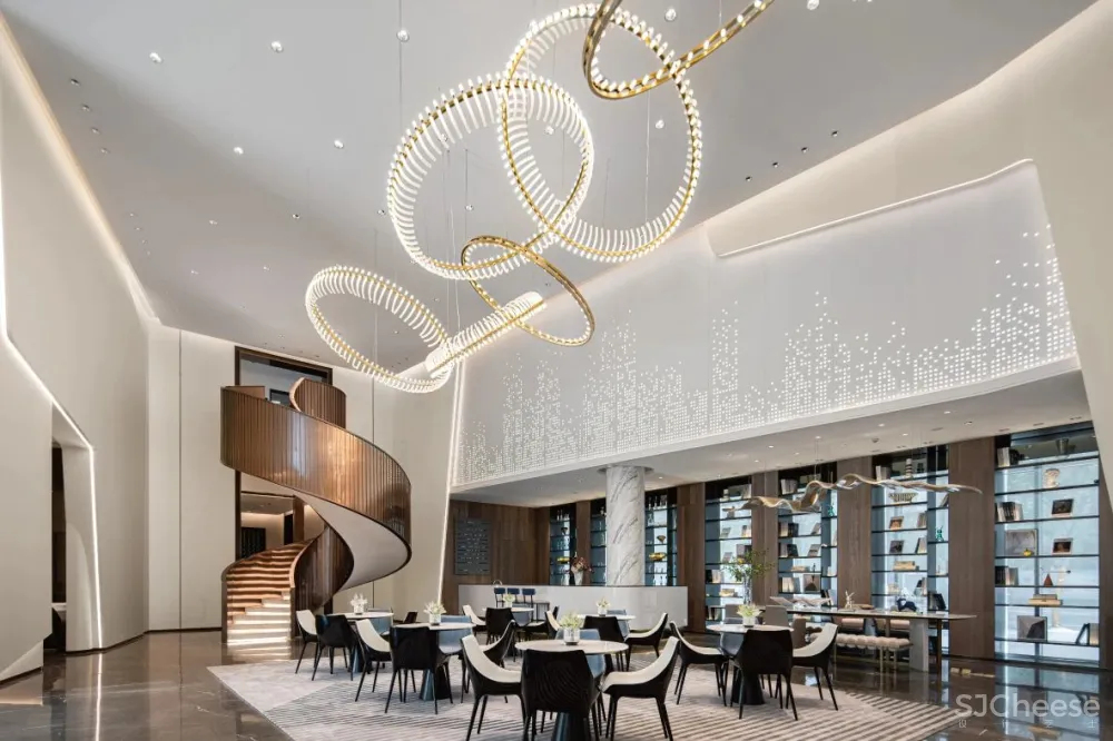 以时辰为名，镌刻常州牡丹蓝光·晶曜售楼处｜C.H.Y泽钦设计