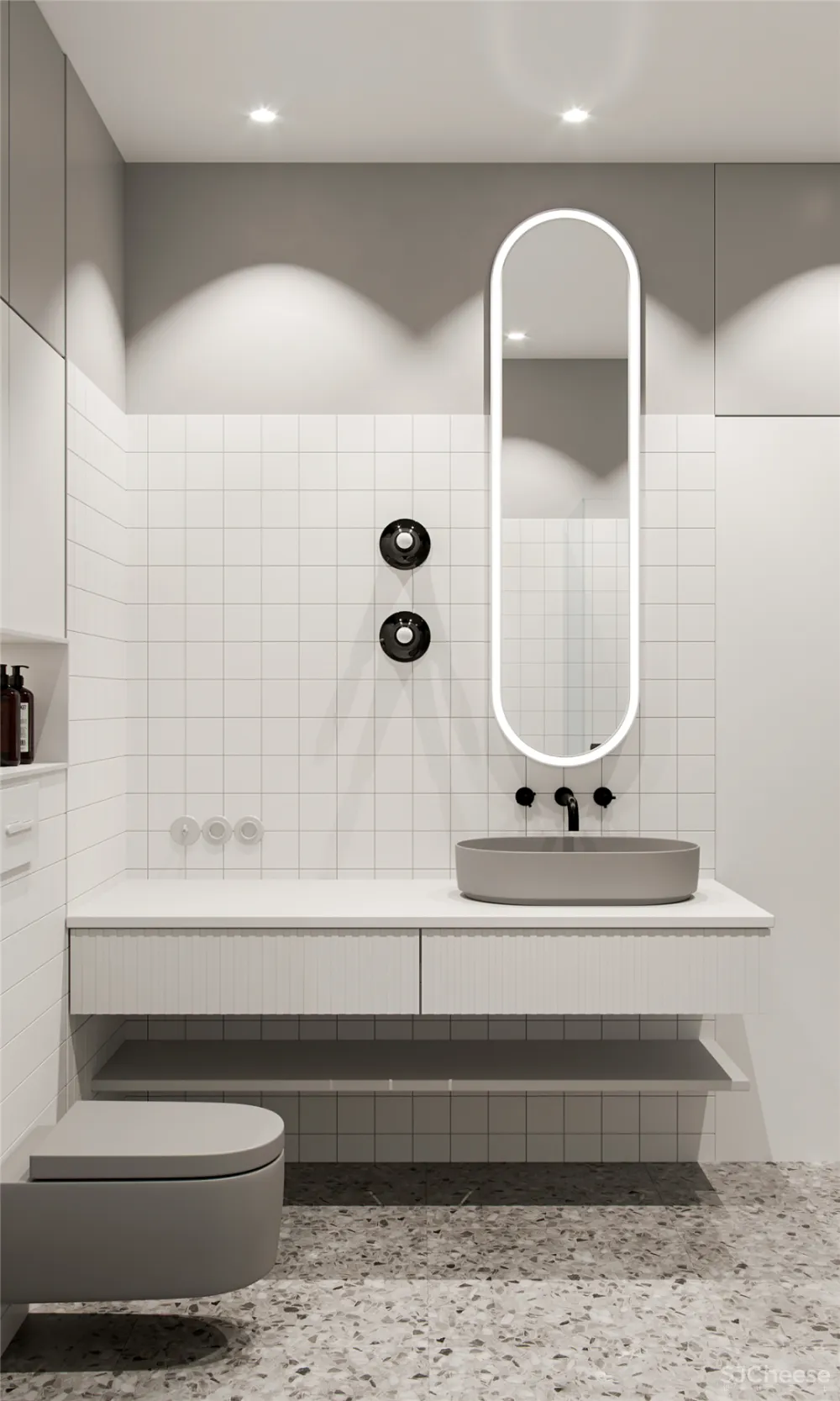 90㎡小资一居室,细节处挥洒时尚气息!