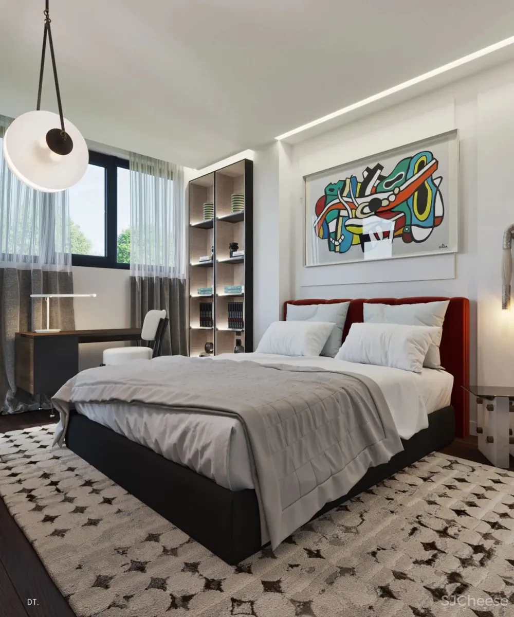 轻奢之美 丨一个空间,两个方案