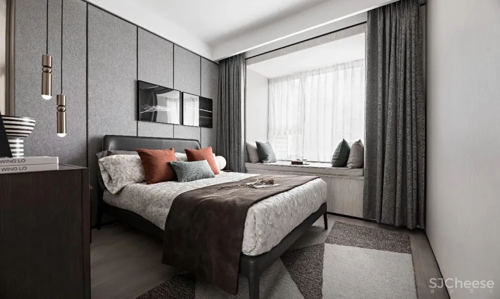 121㎡与97㎡低奢风样板间，摩登大方又不失浪漫！