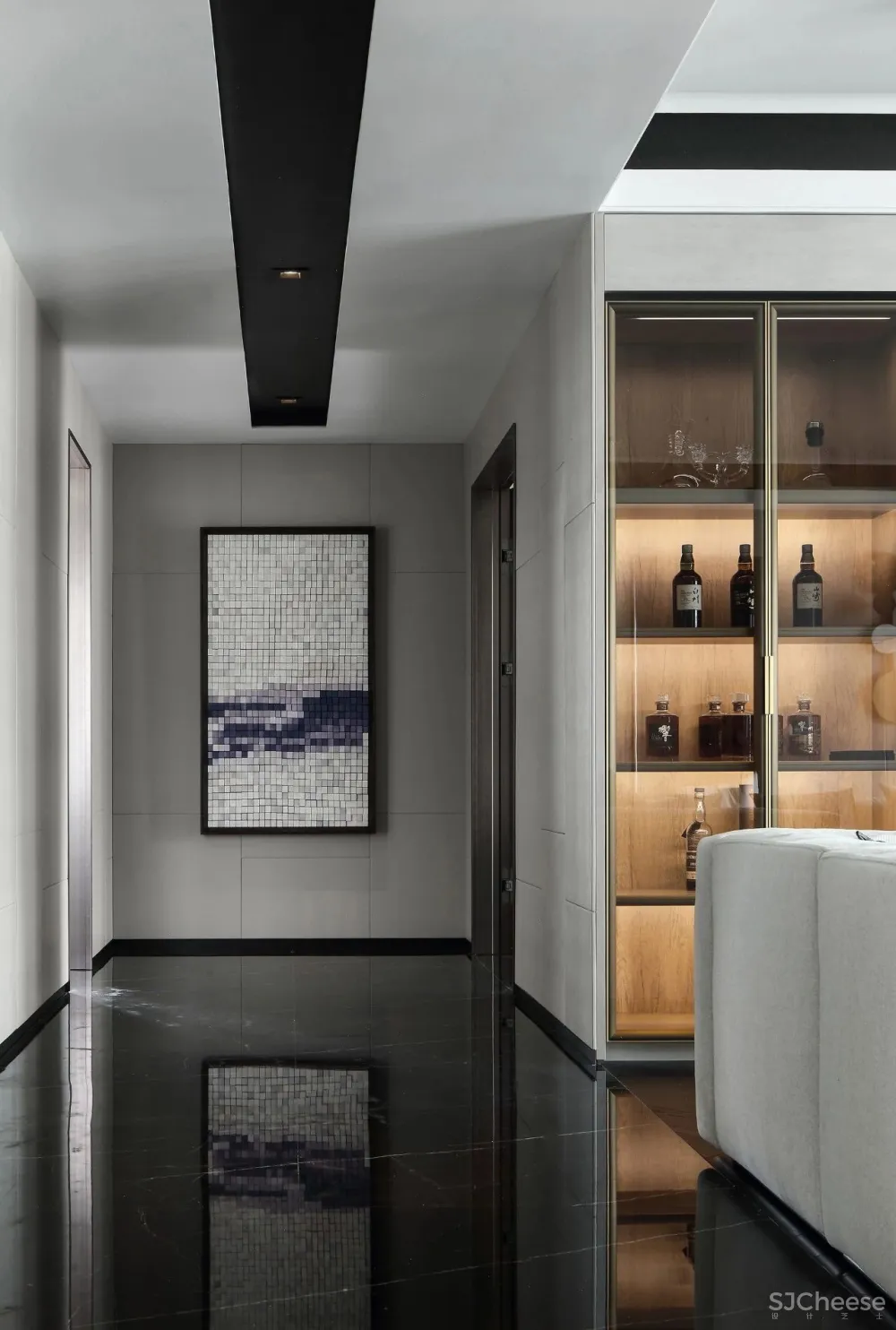 轻奢雅灰美宅:转了半个地球的沪上业主直言,好的地方还是家