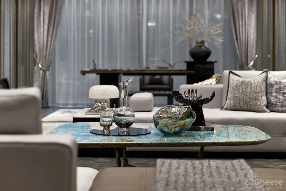 奢华别墅样板间，注入现代生活的美感！