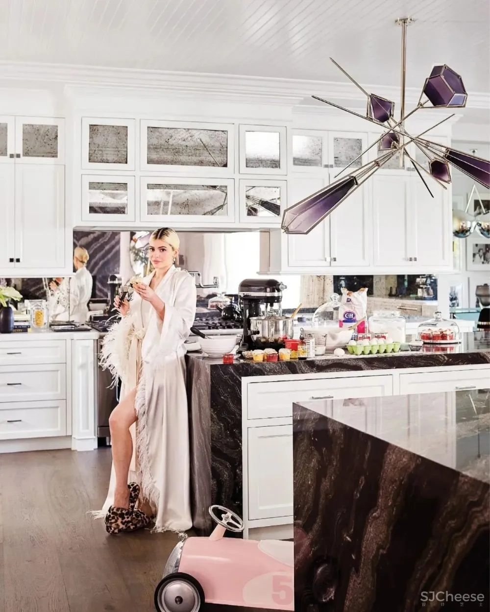 卡戴珊家族的小女儿Kylie Jenner在洛杉矶的豪宅