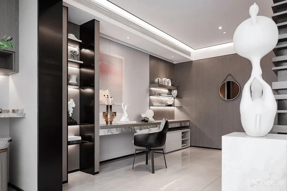 AOD设计·新作 现代轻奢样板间,要的就是这个范儿