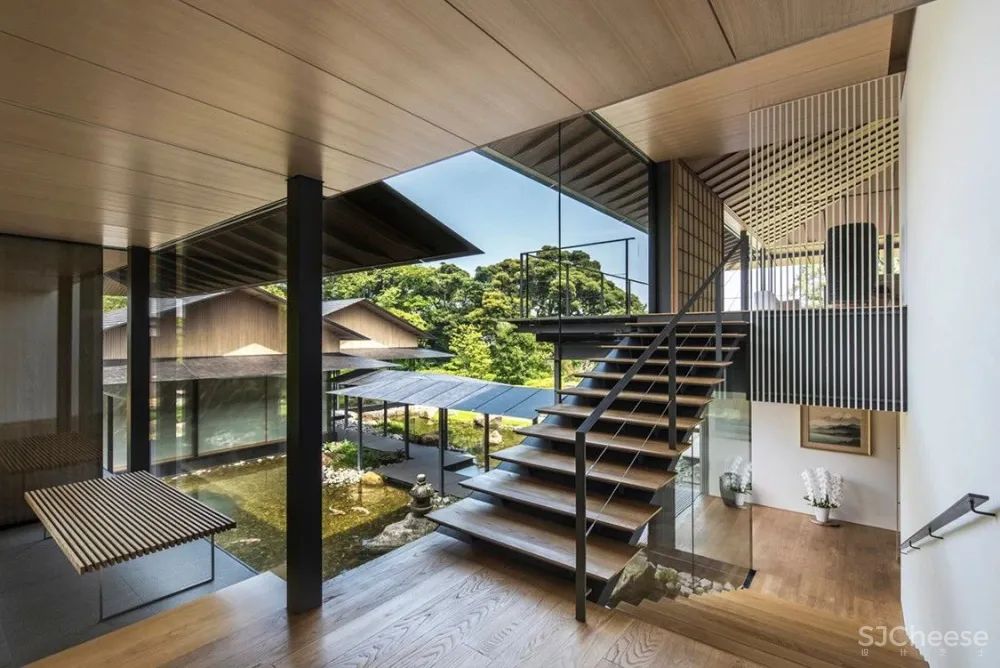 占地5300㎡的东京别墅—宁静舒意的“水樱桃房子” 隈研吾