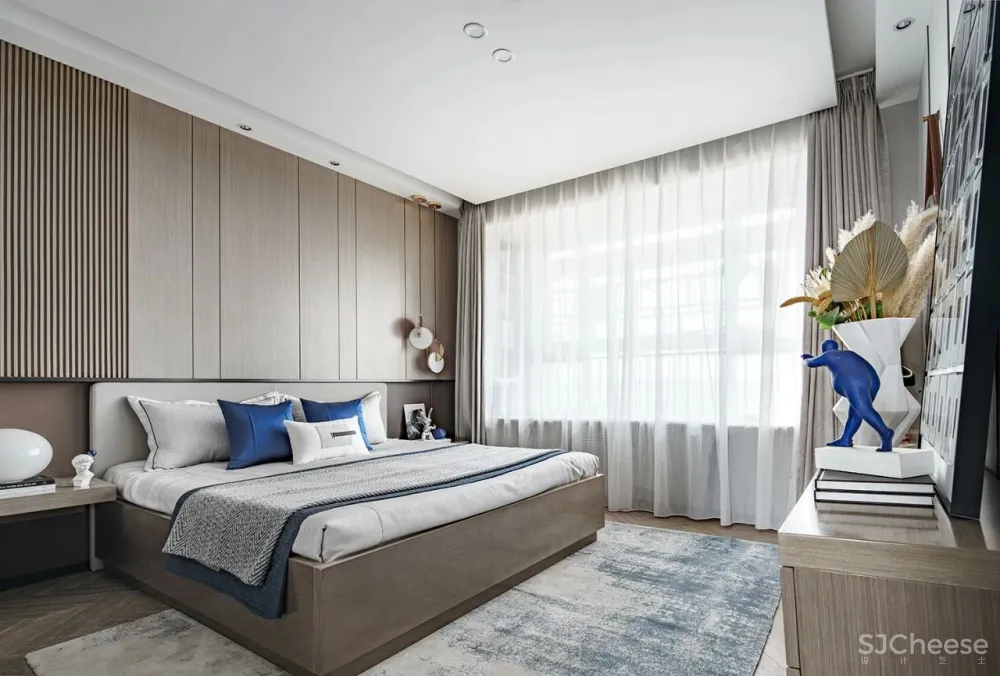 SHD山禾设计|泰安泰岳国风 以经典蓝缔造永恒的家