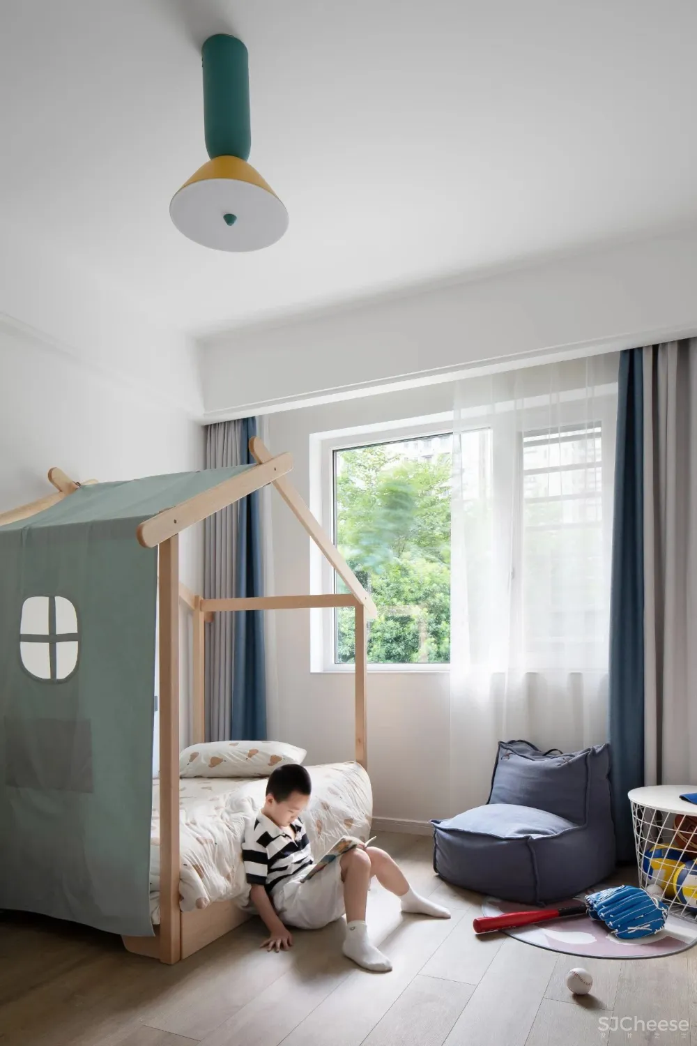 去客厅设计,孩子们自由生长的居所!