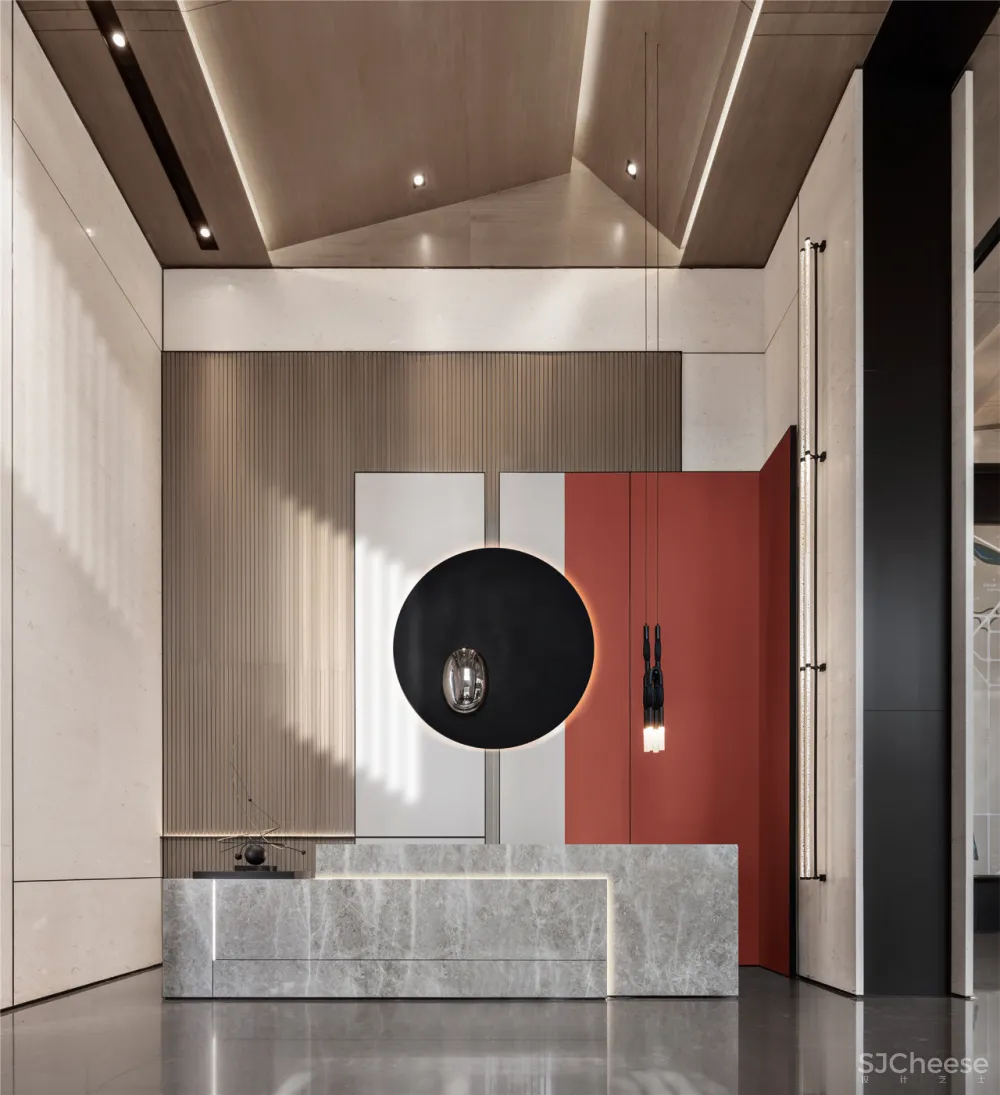 羽果新作:老工业城市美学风格的售楼处