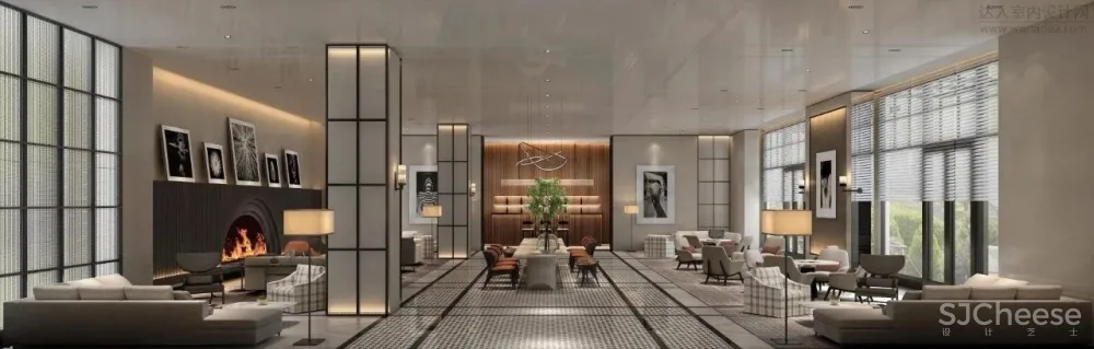 李益中空间设计丨万科·金域缇香售楼中心