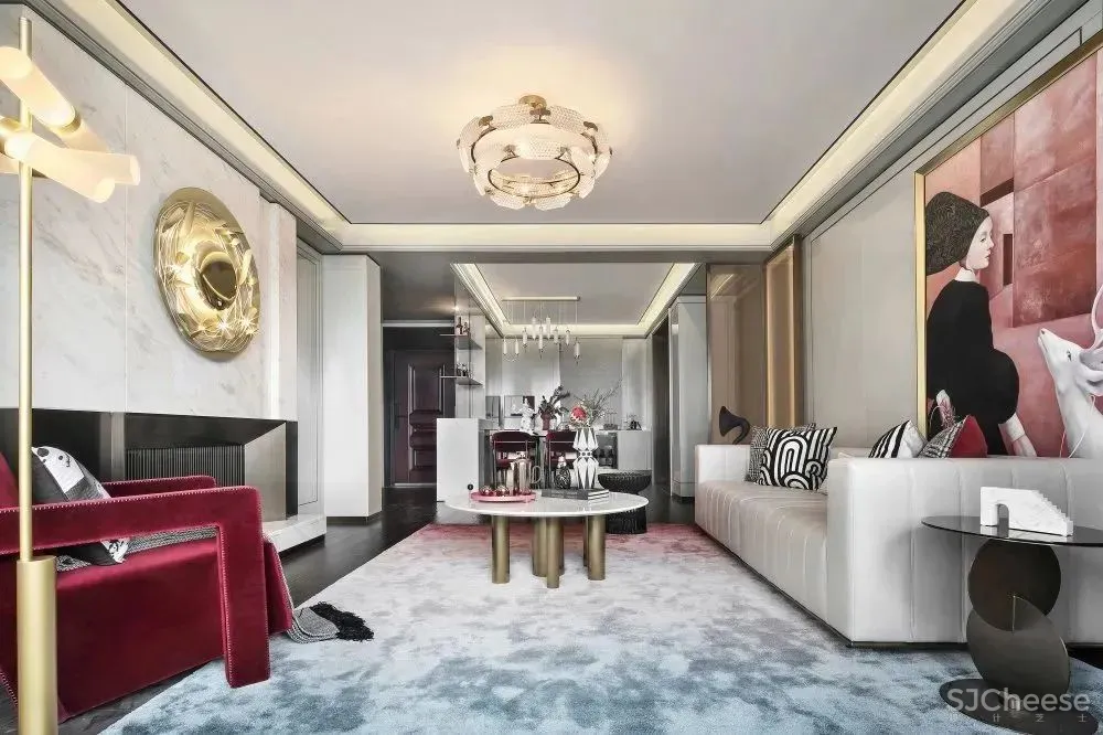 138㎡-161㎡精奢样板间，诠释美好生活该有的样子 岳蒙设计